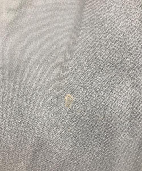 NO CONTROL AIR（ノーコントロールエアー）NO CONTROL AIR (ノーコントロールエアー) ポリエステルリネン裾タックパンツ ブルー サイズ:ｘｓの古着・服飾アイテム