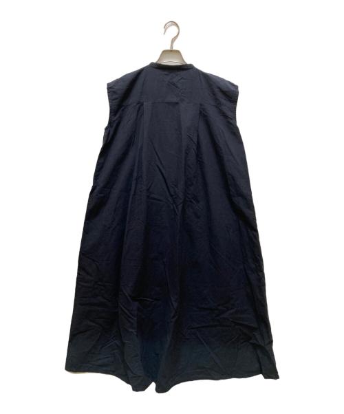 Permanent Age（パーマネントエイジ）permanent age (パーマネントエイジ) ノースリーブリネンワンピース ブラック サイズ:FREEの古着・服飾アイテム