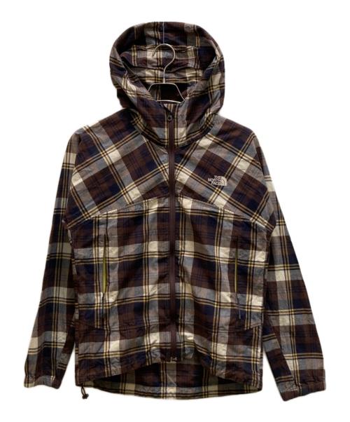 THE NORTHFACE PURPLELABEL（ザ・ノースフェイス パープルレーベル）THE NORTHFACE PURPLELABEL (ザ・ノースフェイス パープルレーベル) チェックパーカー ブラウン サイズ:Ｓの古着・服飾アイテム