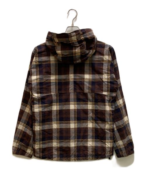 THE NORTHFACE PURPLELABEL（ザ・ノースフェイス パープルレーベル）THE NORTHFACE PURPLELABEL (ザ・ノースフェイス パープルレーベル) チェックパーカー ブラウン サイズ:Ｓの古着・服飾アイテム
