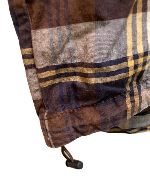 THE NORTHFACE PURPLELABEL（ザ・ノースフェイス パープルレーベル）THE NORTHFACE PURPLELABEL (ザ・ノースフェイス パープルレーベル) チェックパーカー ブラウン サイズ:Ｓの古着・服飾アイテム