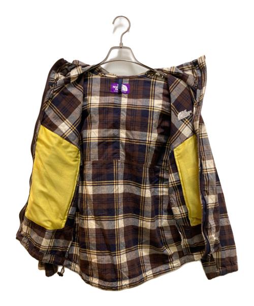 THE NORTHFACE PURPLELABEL（ザ・ノースフェイス パープルレーベル）THE NORTHFACE PURPLELABEL (ザ・ノースフェイス パープルレーベル) チェックパーカー ブラウン サイズ:Ｓの古着・服飾アイテム