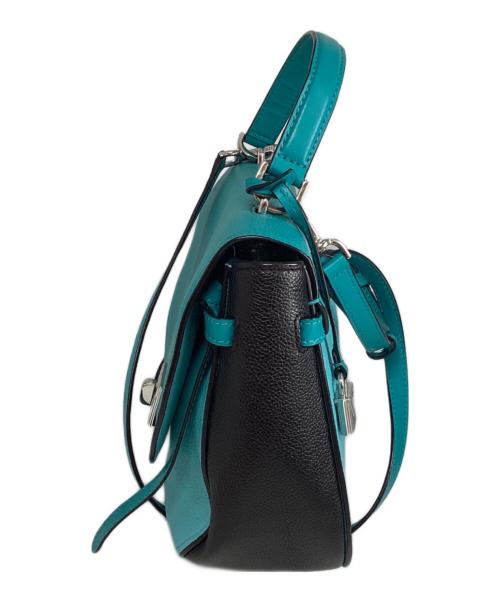 MICHAEL KORS（マイケル・コース）MICHAEL KORS (マイケル・コース) 2WAYバッグ ブルーの古着・服飾アイテム