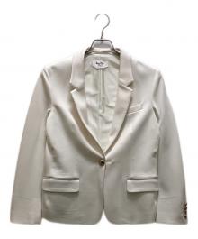 kay me（ケイミー）の古着「ストレッチテーラードジャケット」｜ホワイト