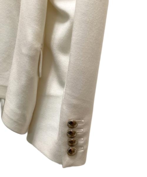 kay me（ケイミー）kay me (ケイミー) ストレッチテーラードジャケット ホワイト サイズ:11の古着・服飾アイテム