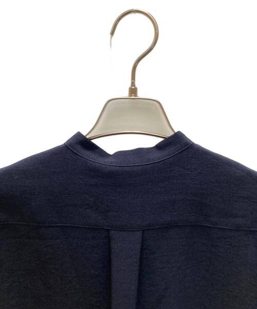 theory luxe（セオリーリュクス）theory luxe (セオリーリュクス) バンドカラーシャツワンピース ネイビー サイズ:38の古着・服飾アイテム