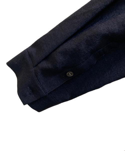 theory luxe（セオリーリュクス）theory luxe (セオリーリュクス) バンドカラーシャツワンピース ネイビー サイズ:38の古着・服飾アイテム