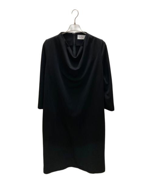 kay me（ケイミー）kay me (ケイミー) ドレープネックワンピース ブラック サイズ:13の古着・服飾アイテム