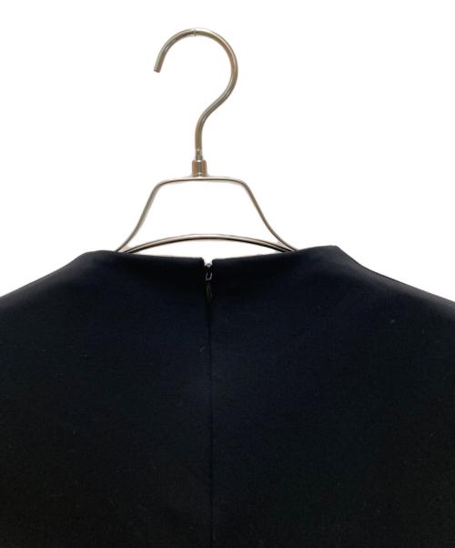 kay me（ケイミー）kay me (ケイミー) ドレープネックワンピース ブラック サイズ:13の古着・服飾アイテム