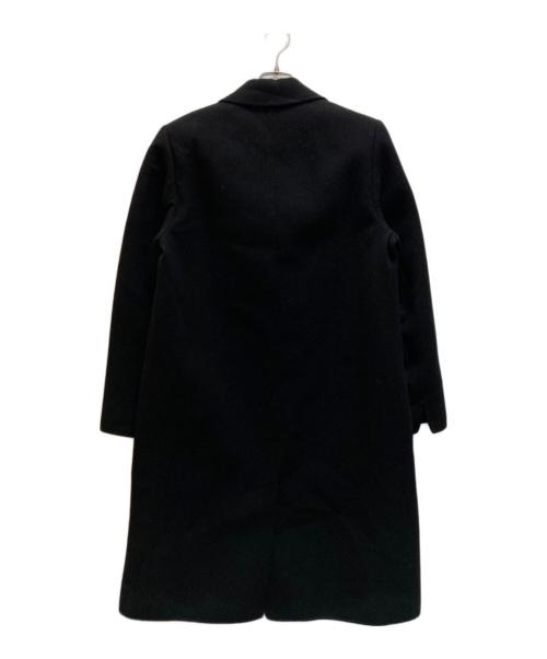 MaxMara（マックスマーラ）MaxMara (マックスマーラ) クチートアマーノ ウールチェスターコート ブラック サイズ:42の古着・服飾アイテム