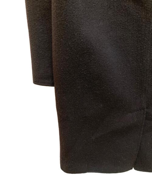 MaxMara（マックスマーラ）MaxMara (マックスマーラ) クチートアマーノ ウールチェスターコート ブラック サイズ:42の古着・服飾アイテム