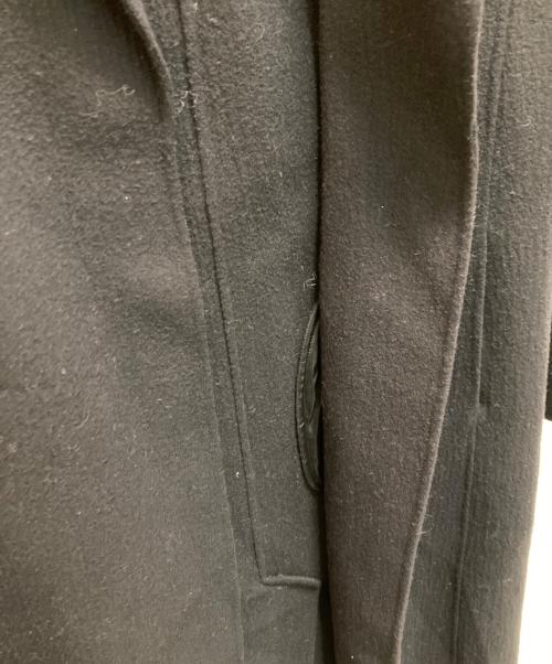 MaxMara（マックスマーラ）MaxMara (マックスマーラ) クチートアマーノ ウールチェスターコート ブラック サイズ:42の古着・服飾アイテム