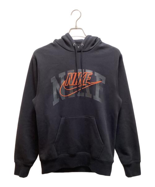 NIKE（ナイキ）NIKE (ナイキ) CLUB 裏起毛フードスウェット GX ブラック サイズ:Sの古着・服飾アイテム