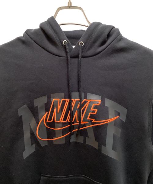 NIKE（ナイキ）NIKE (ナイキ) CLUB 裏起毛フードスウェット GX ブラック サイズ:Sの古着・服飾アイテム
