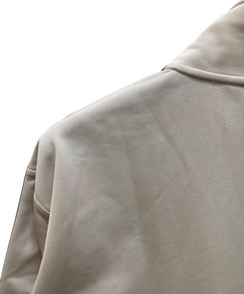 adidas（アディダス）adidas (アディダス) ベッケンバウアー トレフォイル エンブロイダリー トラックジャケット ベージュ×グリーン サイズ:XSの古着・服飾アイテム