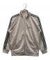 adidas（アディダス）の古着「ベッケンバウアー トレフォイル エンブロイダリー トラックジャケット」｜ベージュ×グリーン