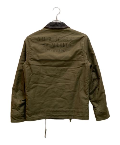 WACKO MARIA（ワコマリア）WACKO MARIA (ワコマリア) N1 裏ボアデッキジャケット グリーン サイズ:Mの古着・服飾アイテム