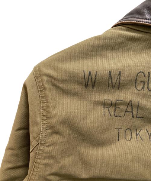WACKO MARIA（ワコマリア）WACKO MARIA (ワコマリア) N1 裏ボアデッキジャケット グリーン サイズ:Mの古着・服飾アイテム