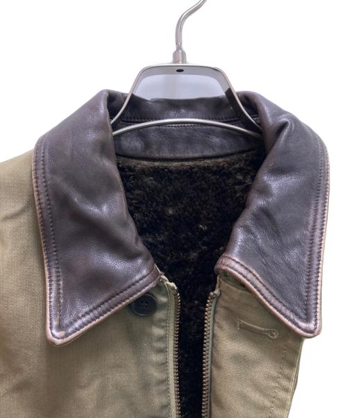 WACKO MARIA（ワコマリア）WACKO MARIA (ワコマリア) N1 裏ボアデッキジャケット グリーン サイズ:Mの古着・服飾アイテム