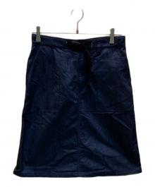 THE NORTH FACE（ザ ノース フェイス）の古着「ナイロンデニムフィールドスカート」｜ネイビー