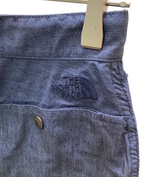 THE NORTH FACE（ザ ノース フェイス）THE NORTH FACE (ザ ノース フェイス) ナイロンデニムフィールドスカート ネイビー サイズ:Mの古着・服飾アイテム