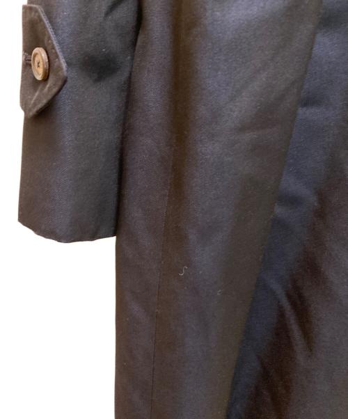 Burberry's（バーバリー）Burberry's (バーバリーズ) ヴィンテージウール・シルクステンカラーコート ネイビー サイズ: 96-180-7の古着・服飾アイテム