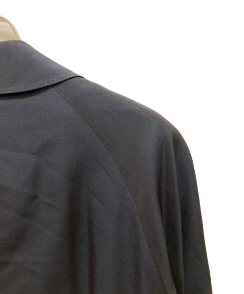 Burberry's（バーバリー）Burberry's (バーバリーズ) ヴィンテージウール・シルクステンカラーコート ネイビー サイズ: 96-180-7の古着・服飾アイテム