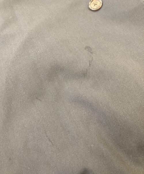 Burberry's（バーバリー）Burberry's (バーバリーズ) ヴィンテージウール・シルクステンカラーコート ネイビー サイズ: 96-180-7の古着・服飾アイテム