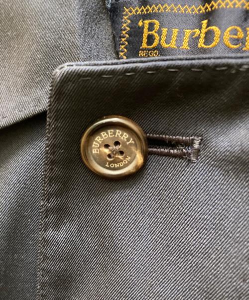Burberry's（バーバリー）Burberry's (バーバリーズ) ヴィンテージウール・シルクステンカラーコート ネイビー サイズ: 96-180-7の古着・服飾アイテム