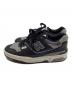 NEW BALANCE (ニューバランス) ローカットスニーカー ブラック サイズ:23cm：5000円