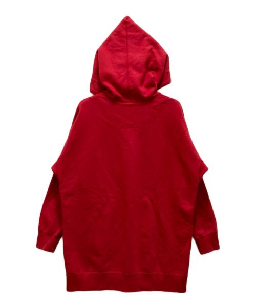 Vivienne Westwood RED LABEL（ヴィヴィアンウエストウッドレッドレーベル）Vivienne Westwood RED LABEL (ヴィヴィアンウエストウッドレッドレーベル) プルオーバーパーカーワンピース レッド サイズ:00の古着・服飾アイテム