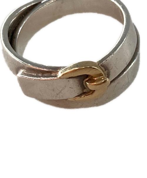 HERMES（エルメス）HERMES (エルメス) ダブルトゥール リング サイズ:8号の古着・服飾アイテム