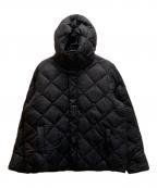 TAION CITY LINEタイオン シティー ライン）の古着「パッカブルフーデッドダウンジャケット」｜ブラック