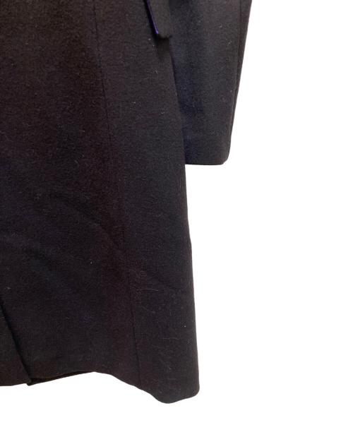 PAUL SMITH（ポールスミス）Paul Smith (ポールスミス) 裏地マルチカラーキルティングチェスターコート ブラック サイズ:Lの古着・服飾アイテム