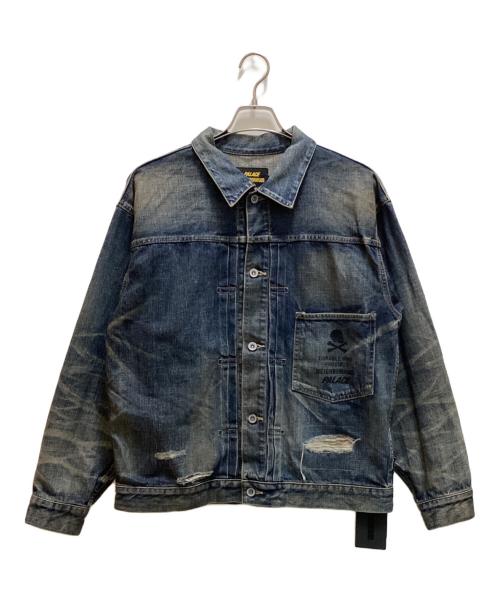 NEIGHBORHOOD（ネイバーフッド）NEIGHBORHOOD (ネイバーフッド) PALACE (パレス) コラボサベージデニムジャケット インディゴ サイズ:Lの古着・服飾アイテム
