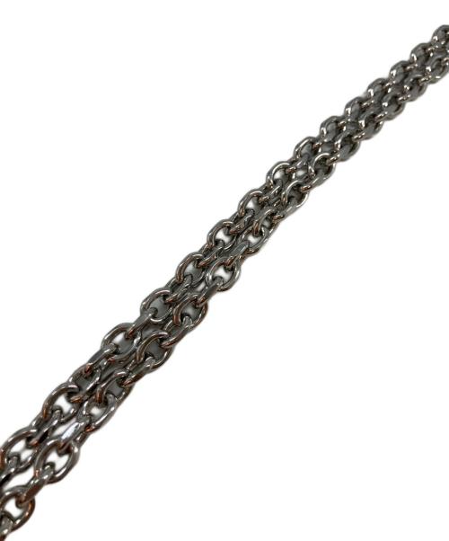 Maison Margiela（メゾンマルジェラ）Maison Margiela (メゾンマルジェラ) グレインレザー チェーンウォレット ブラックの古着・服飾アイテム