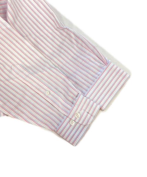 BROOKS BROTHERS（ブルックスブラザーズ）BROOKS BROTHERS (ブルックスブラザーズ) ボタンダウンシャツ ホワイト×ブルー サイズ:Mの古着・服飾アイテム