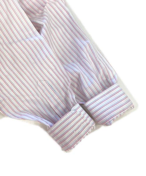 BROOKS BROTHERS（ブルックスブラザーズ）BROOKS BROTHERS (ブルックスブラザーズ) ボタンダウンシャツ ホワイト×ブルー サイズ:Mの古着・服飾アイテム