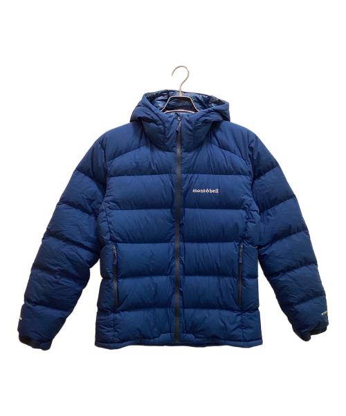 mont-bell（モンベル）mont-bell (モンベル) パーマフロスト ライトダウンパーカ ブルー サイズ:Mの古着・服飾アイテム