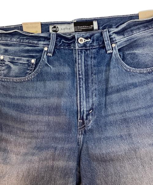 SILVER TAB（シルバータブ）SILVER TAB (シルバータブ) ルーズフィットデニムパンツ インディゴ サイズ:W36×91cmの古着・服飾アイテム