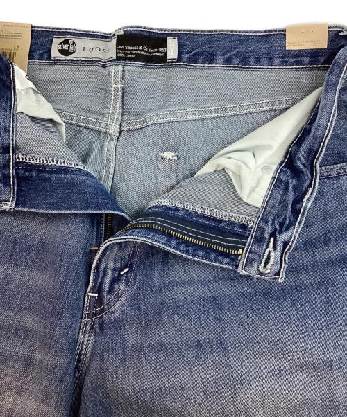 SILVER TAB（シルバータブ）SILVER TAB (シルバータブ) ルーズフィットデニムパンツ インディゴ サイズ:W36×91cmの古着・服飾アイテム