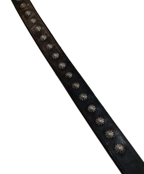 VINTAGE WORKS（ヴィンテージワークス）VINTAGE WORKS (ヴィンテージワークス) レザーベルト 7ホール ブラック CHASIN 茶芯 サイズ:33/84の古着・服飾アイテム