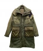 Onitsuka Tigerオニツカタイガー）の古着「ライナー付モッズコート」｜グリーン