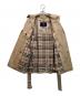 中古・古着 BURBERRY LONDON (バーバリーロンドン) ノバチェックライナートレンチコート ベージュ サイズ:44：14000円