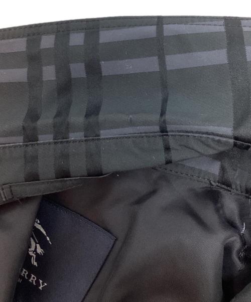 BURBERRY LONDON（バーバリーロンドン）BURBERRY LONDON (バーバリーロンドン) チェックトレンチコート ブラック サイズ:11の古着・服飾アイテム