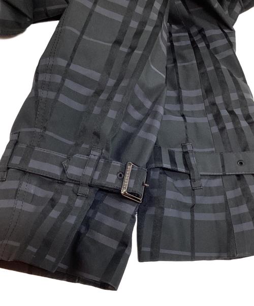 BURBERRY LONDON（バーバリーロンドン）BURBERRY LONDON (バーバリーロンドン) チェックトレンチコート ブラック サイズ:11の古着・服飾アイテム