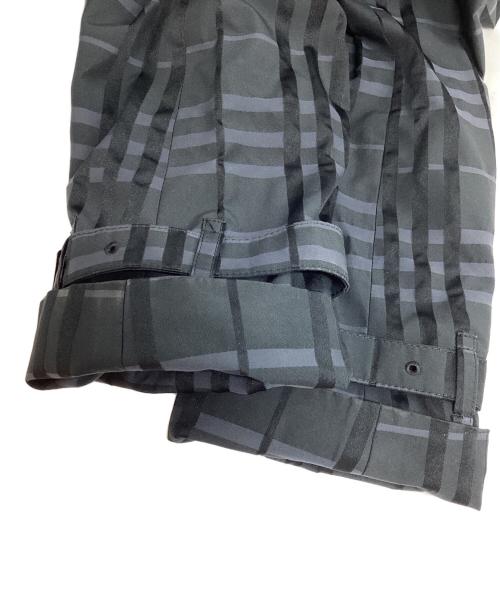 BURBERRY LONDON（バーバリーロンドン）BURBERRY LONDON (バーバリーロンドン) チェックトレンチコート ブラック サイズ:11の古着・服飾アイテム