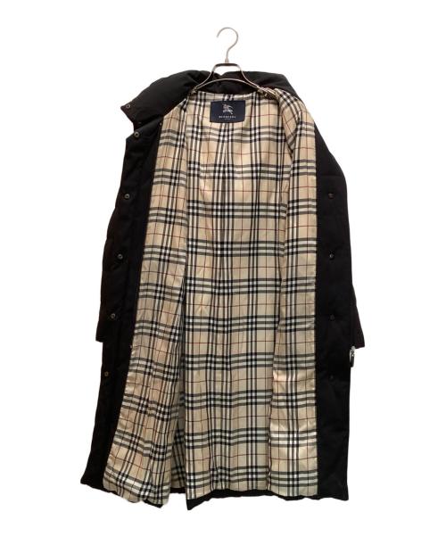 BURBERRY LONDON（バーバリーロンドン）BURBERRY LONDON (バーバリーロンドン) 裏地ノバチェックダウンコート ブラック サイズ:11の古着・服飾アイテム