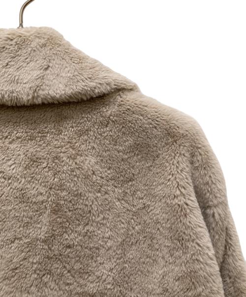 HERNO（ヘルノ）HERNO (ヘルノ) フェイクファーロングコート ベージュ サイズ:38の古着・服飾アイテム