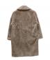 HERNO (ヘルノ) フェイクファーロングコート ベージュ サイズ:38：35000円